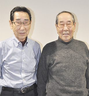 兄・正雄さん（右）と弟・満雄さん
