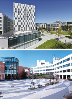 （上）神奈川工科大学（下）湘北短期大学