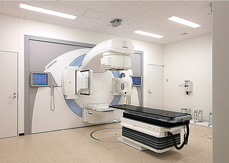 公開される放射線治療室