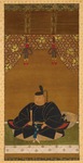 神格化された家康が描かれた絹本著色徳川家康像（東照宮御画像）