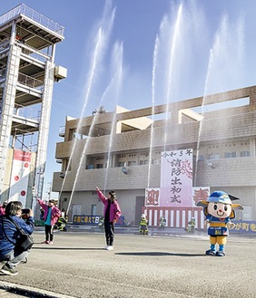 愛川町の出初式（2023年の様子）