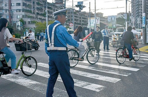 交通監視の様子