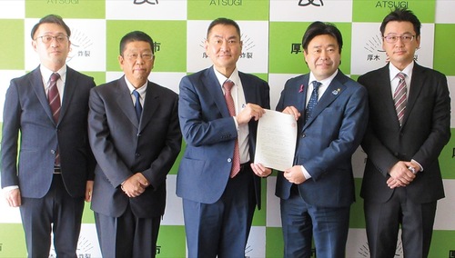 西迫会長と山口市長