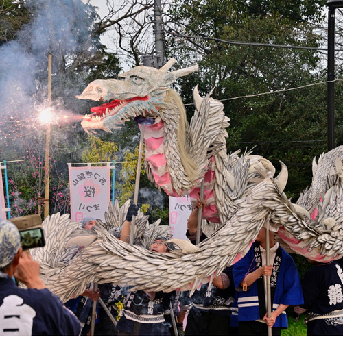 過去披露された白龍の舞の様子