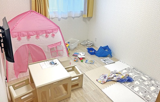 利用する子どもが過ごす個室