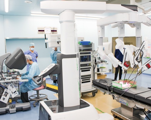 ダビンチを使った手術体験