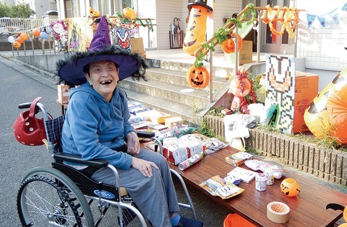 イベントを楽しむ利用者
