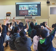 カタールから特別授業