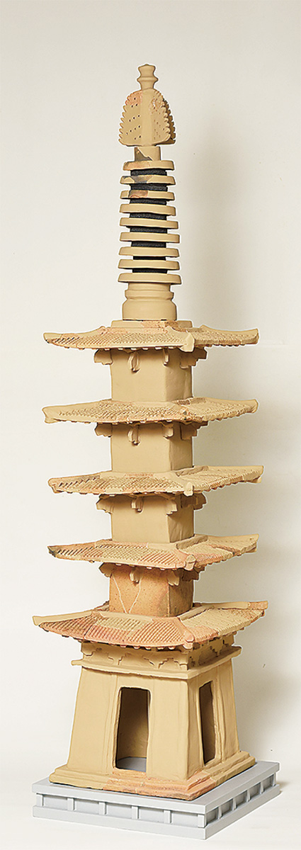 高い塔の家 No.2 石塑粘土 作品 立体sculpture 現代美術 厚木遺産”文化財は69件 | 厚木・愛川・清川 | タウンニュース