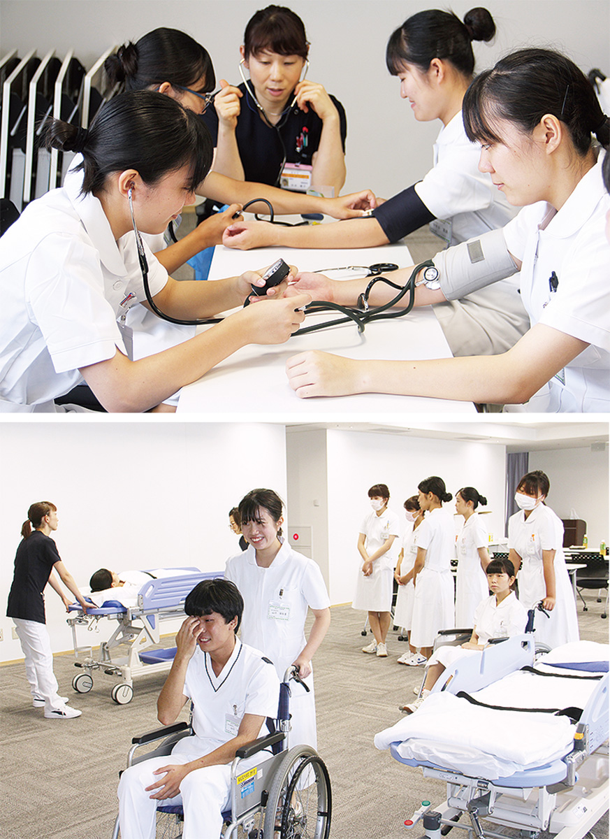 看護の心をみんなの心に 東名厚木病院で一日看護体験 厚木 愛川 清川 タウンニュース