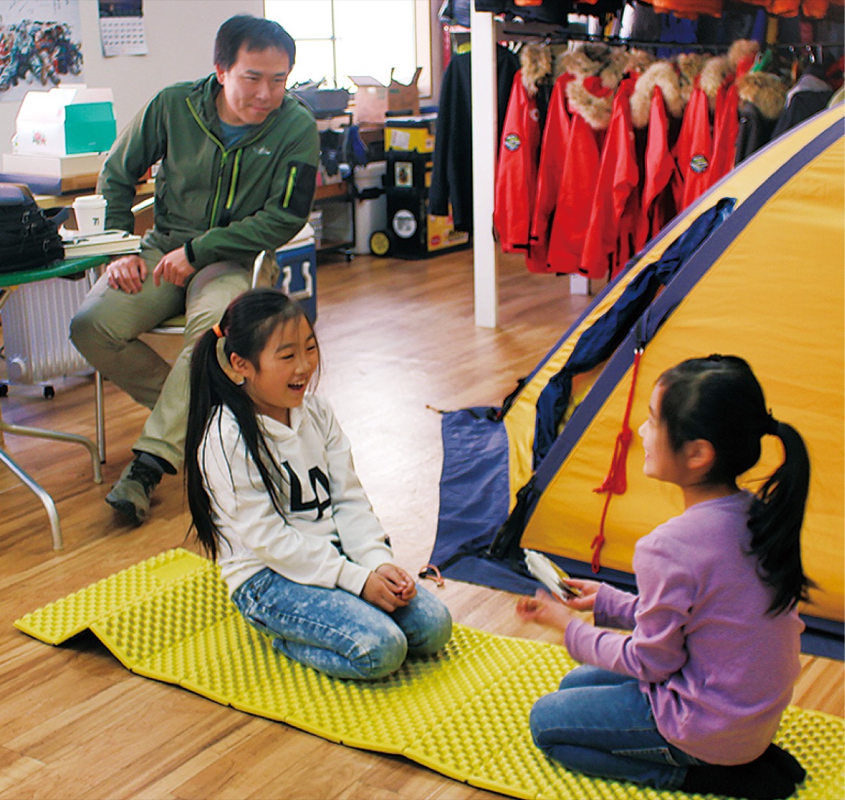 研究所を子どもに開放