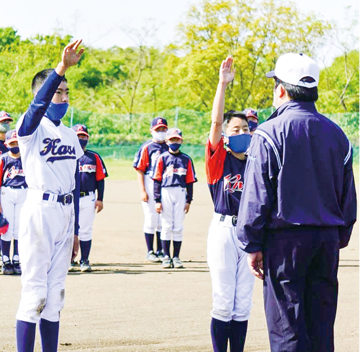 「精一杯楽しみます」 (写真1)