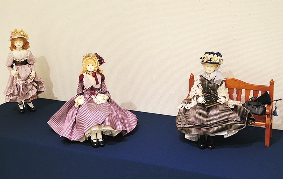 厚木市在住 山口和代さん創作人形展 アミューで12日まで | 厚木・愛川