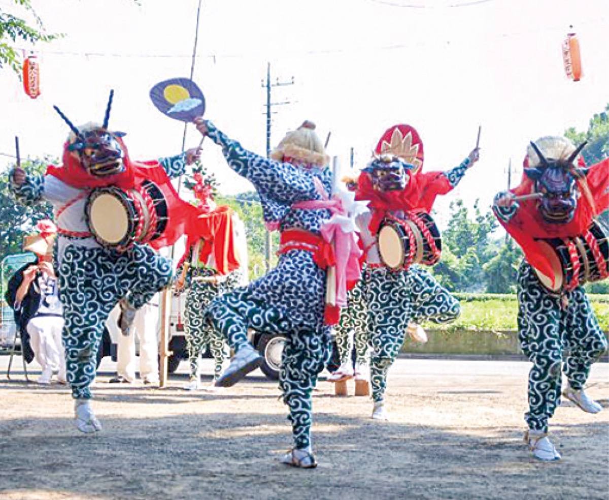 愛川町 三増の獅子舞奉納 7月16日 諏訪神社で | 厚木・愛川・清川