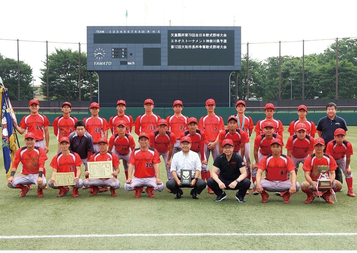 野球部メンバー(同社提供)