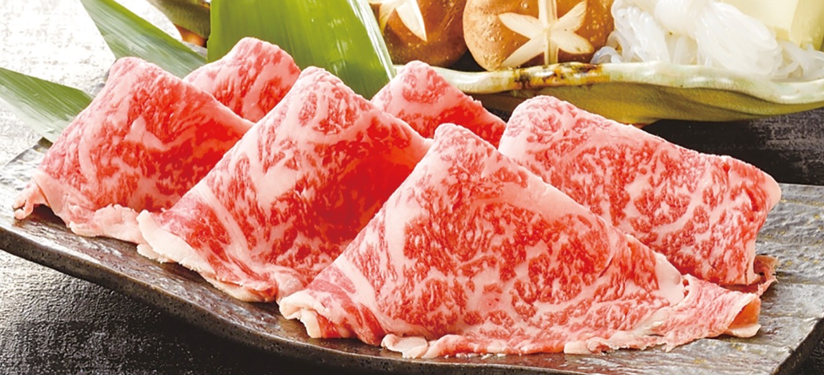 サーロインすき焼き用100ｇ750円（税抜）の大特価に (写真1)