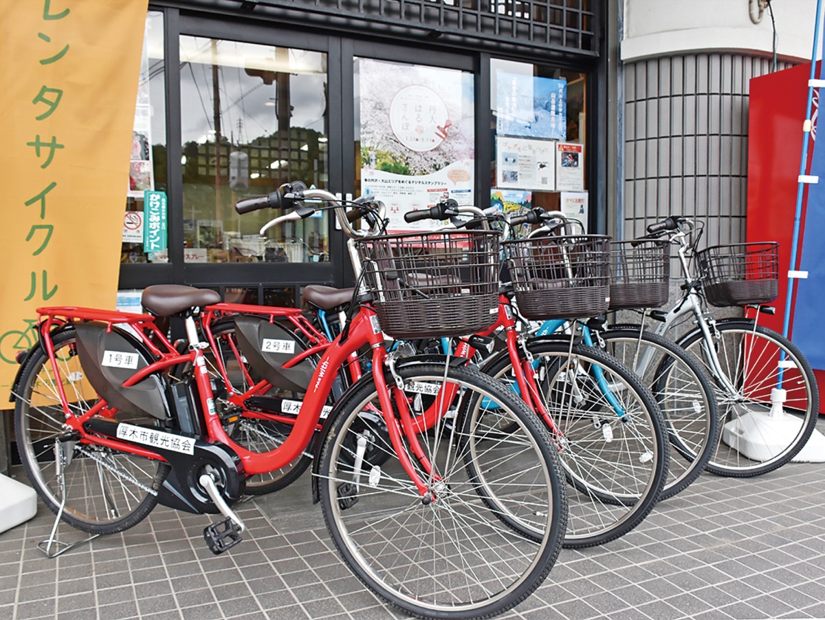 電動自転車で七沢巡り