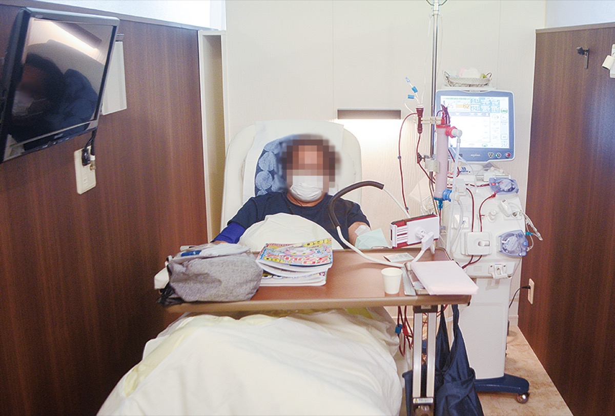 静かで快適な個室透析