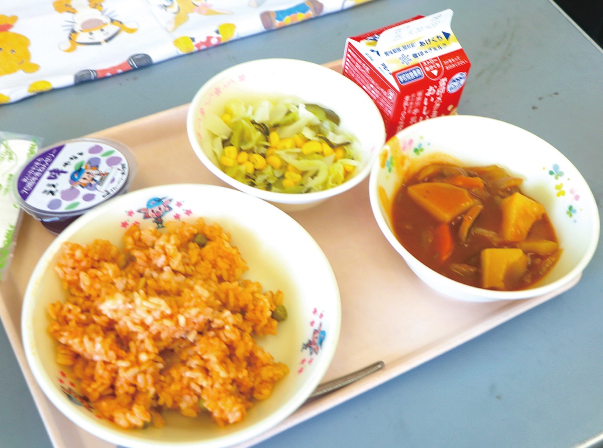 特別な給食を提供