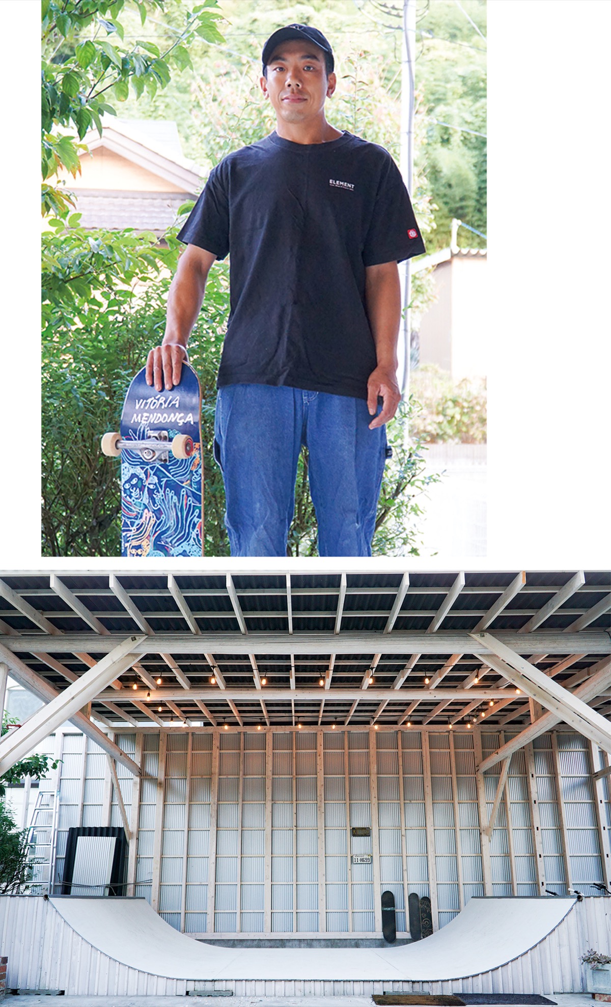 村の木こりがランプを自作