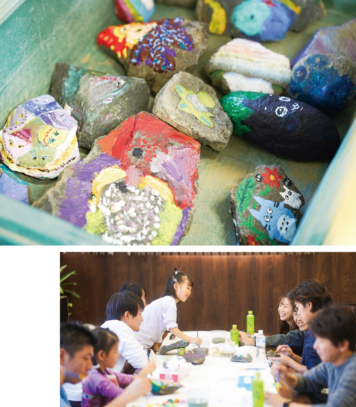 人の森に石の妖精