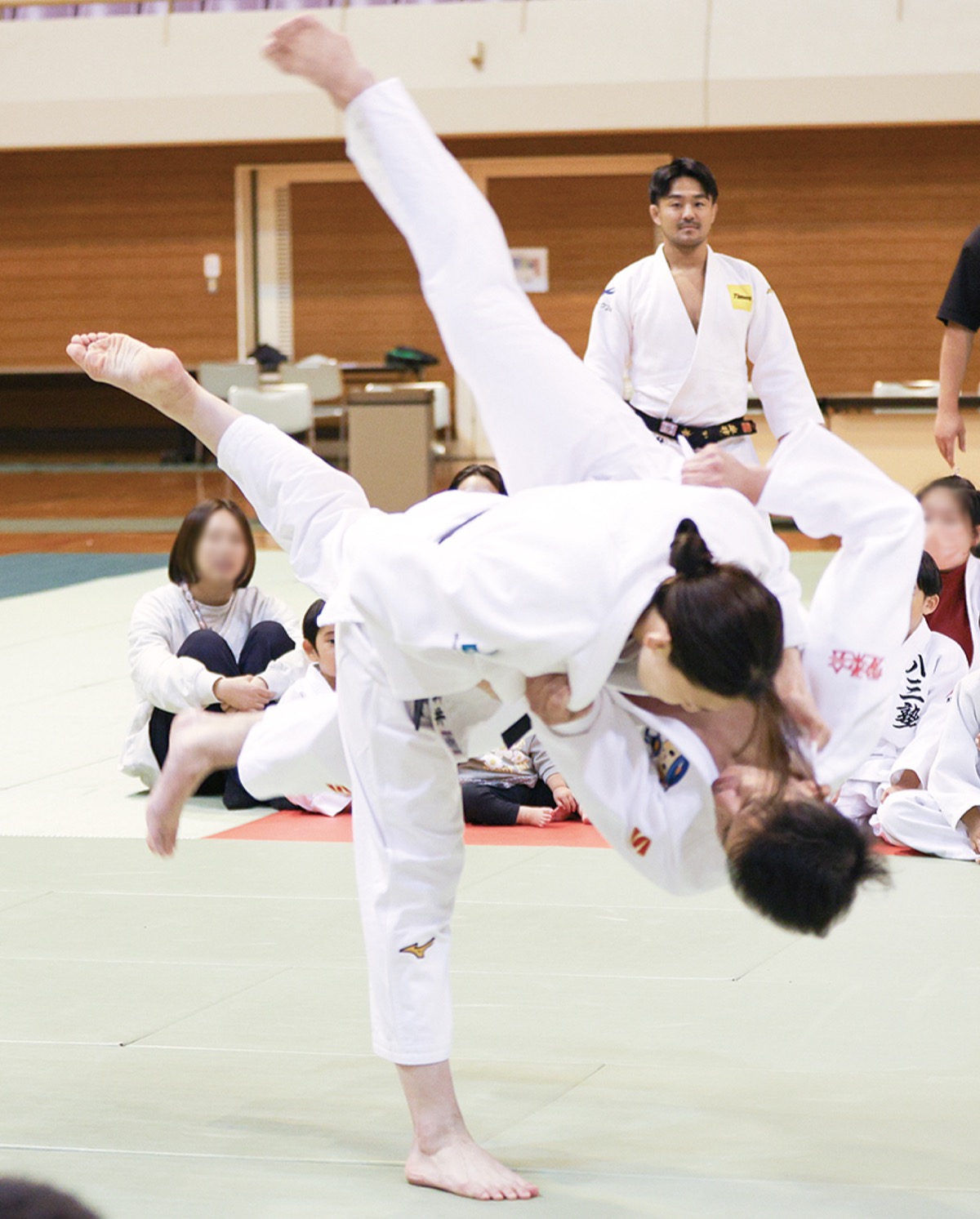 メダリストを招き教室