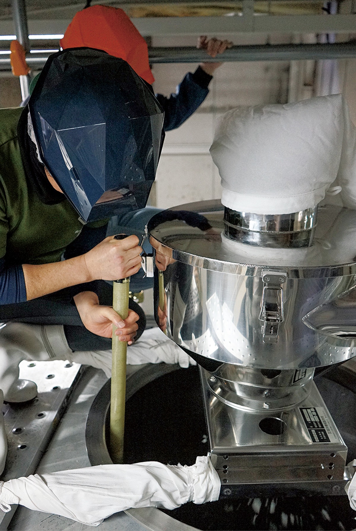 立春に向け新酒の仕込み