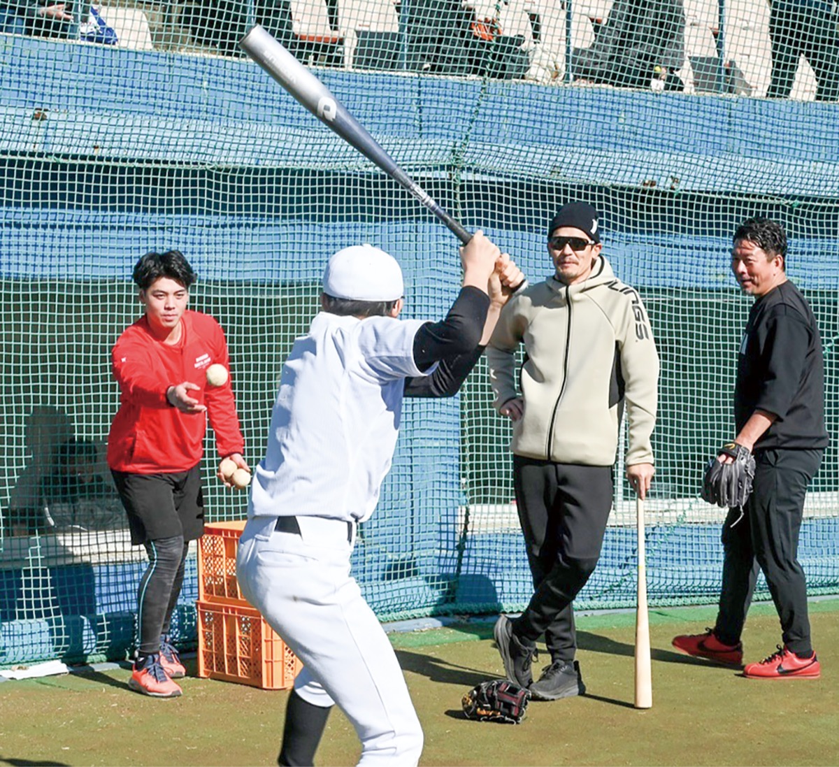 元プロ４選手が技術伝授