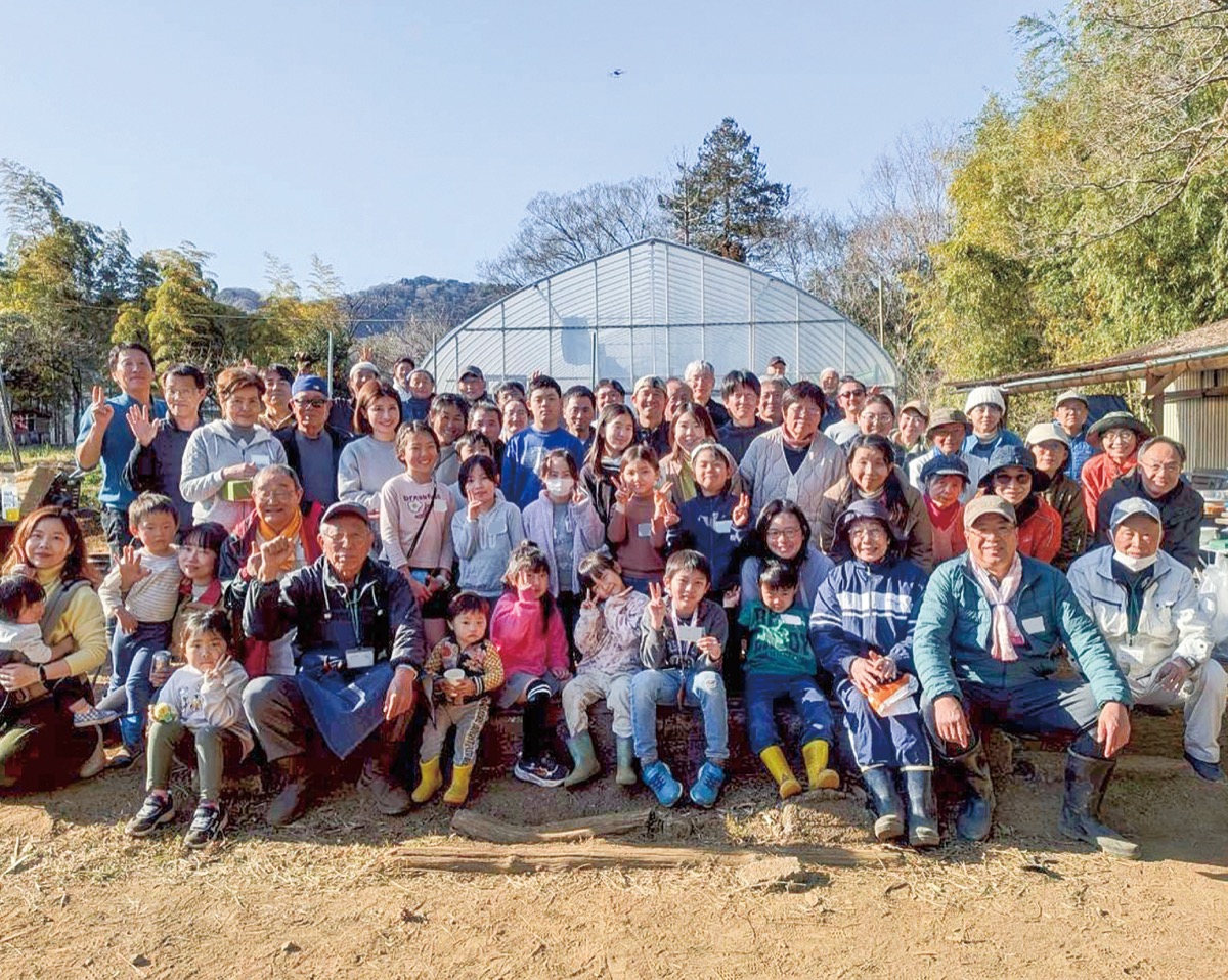 飯山農楽校で卒園式