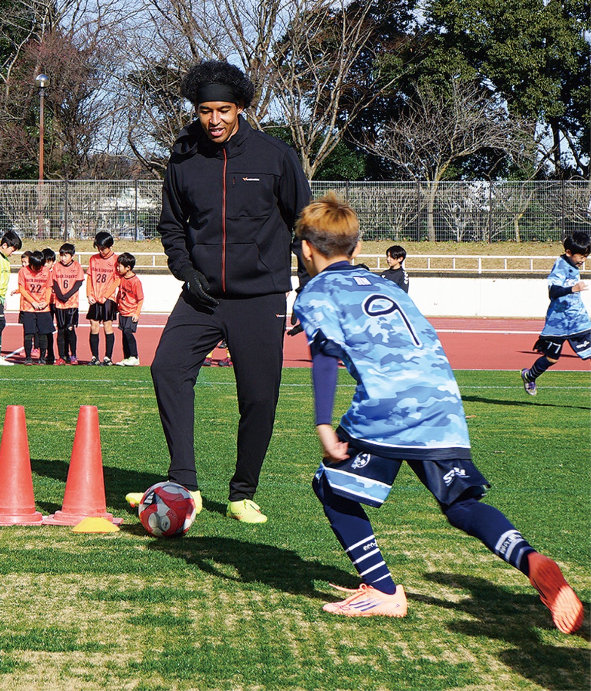 プロ選手が恩返し