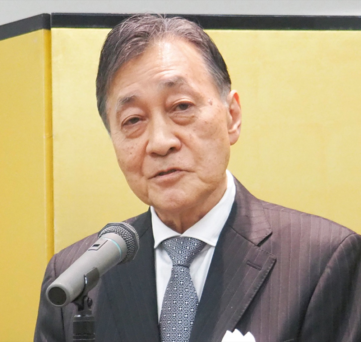 内陸工業団地で賀詞交換