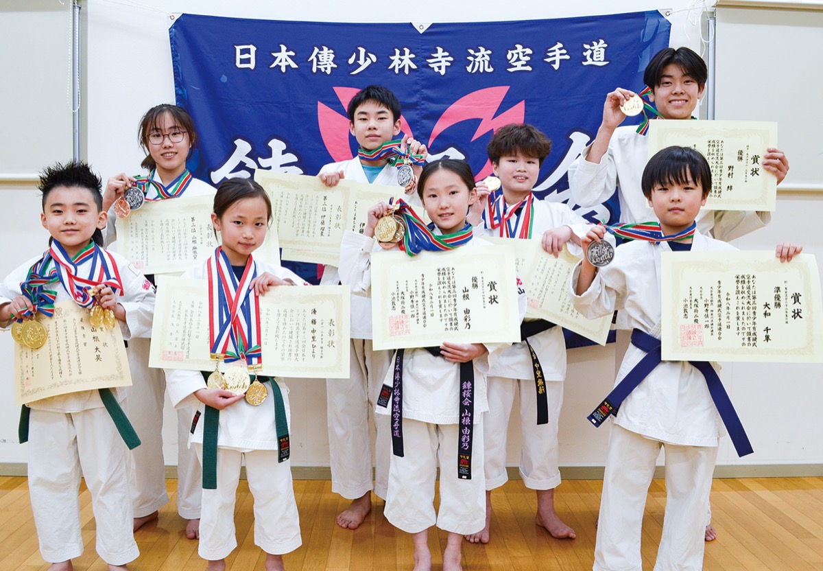 複数優勝・入賞した錬桜会の選手たち