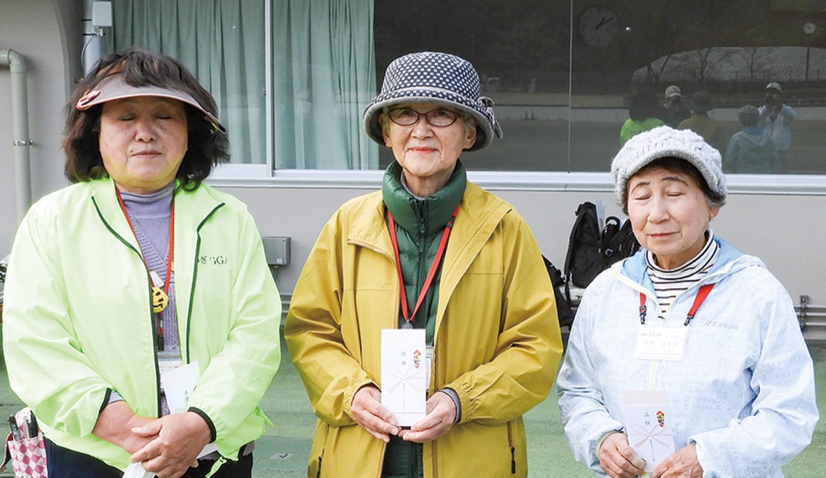 女性入賞メンバー