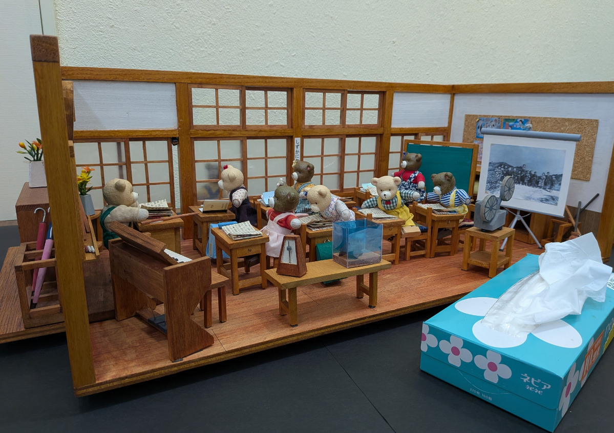 村上さんの物語を感じさせるオリジナル作品「くまのがっこう」