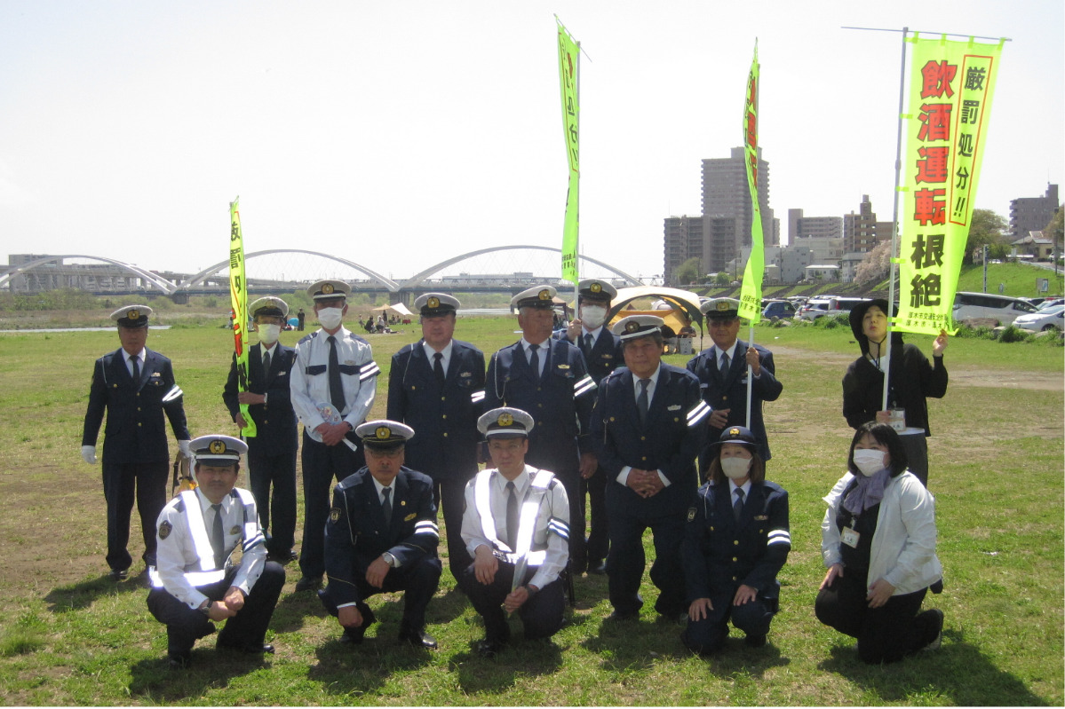 各関係団体で啓発した