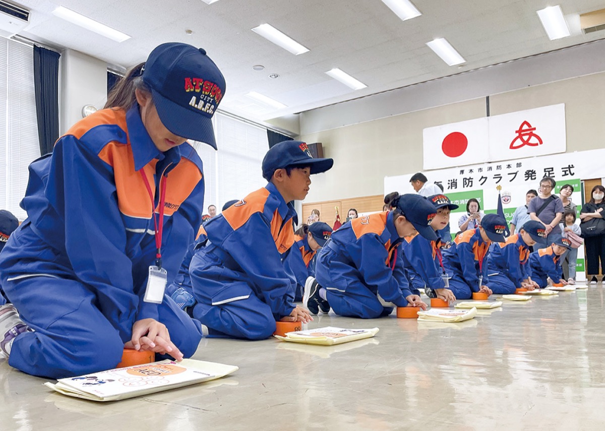 救急訓練の様子