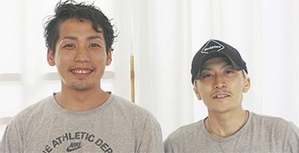 講師の原田さん（左）と深井さん