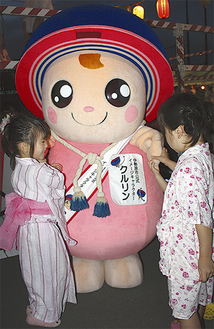 子どもからも人気（８月22日鈴川祭）