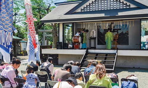 昨年の祈願祭の様子