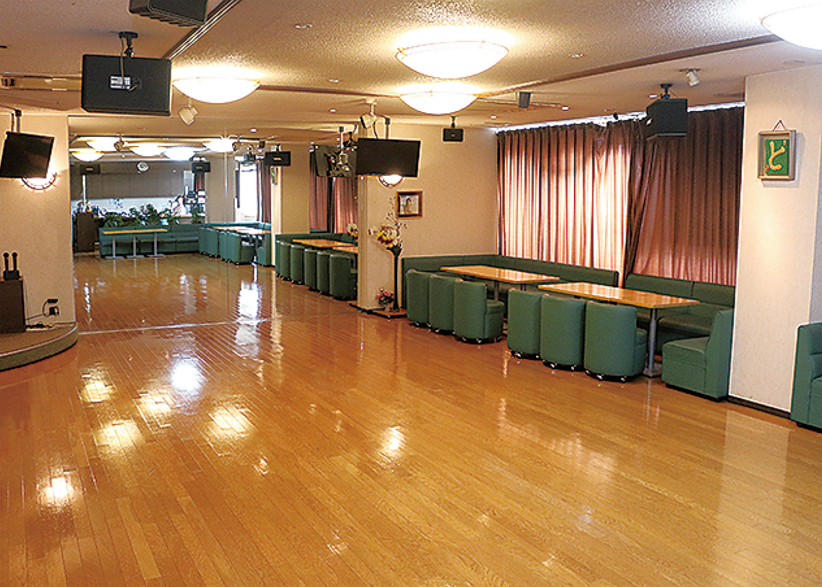 45坪の広々空間