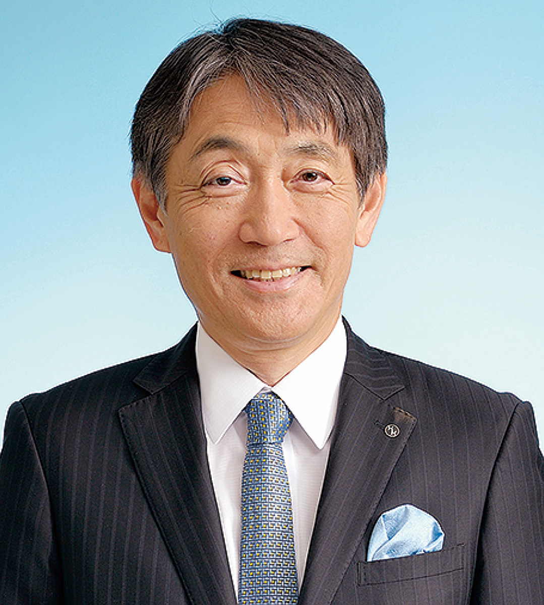 岡本一郎氏 来る (写真1)