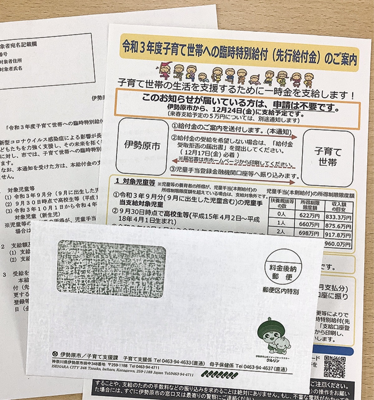 24日に５万円振込