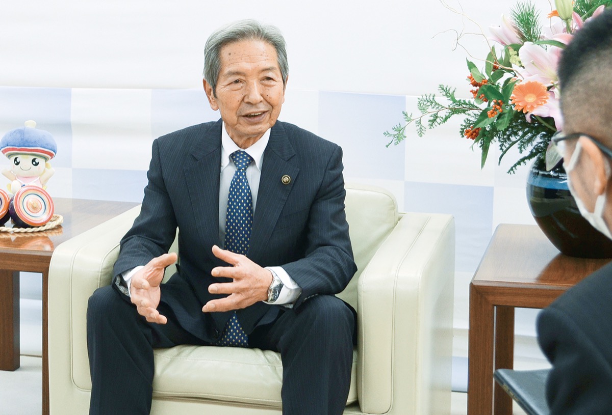 未来への投資「着実に」