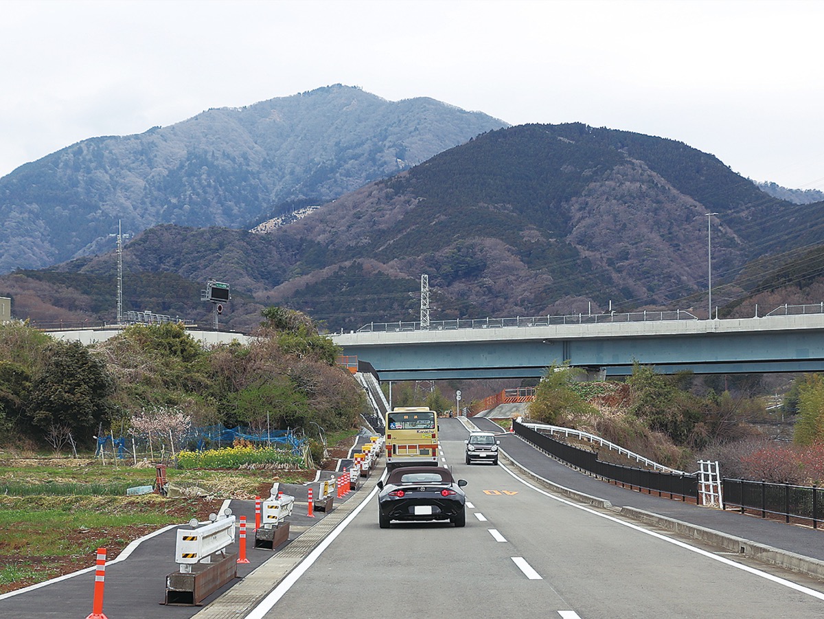 大山バイパスが全線開通