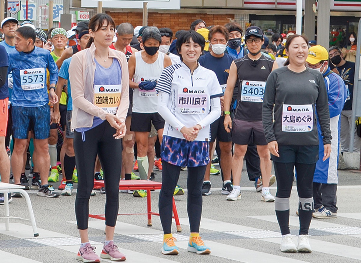 ゲストランナーたちがレースに華を添えた