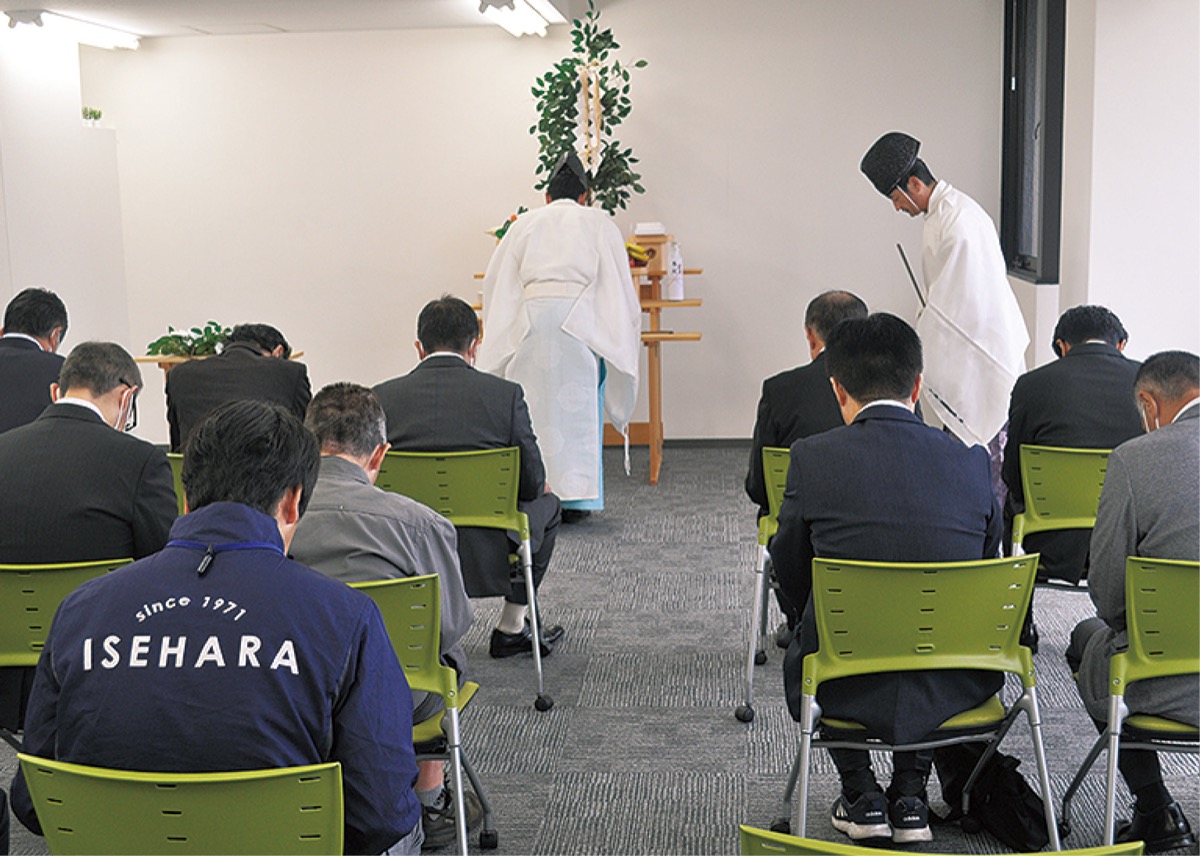 事業成功と安全を祈願