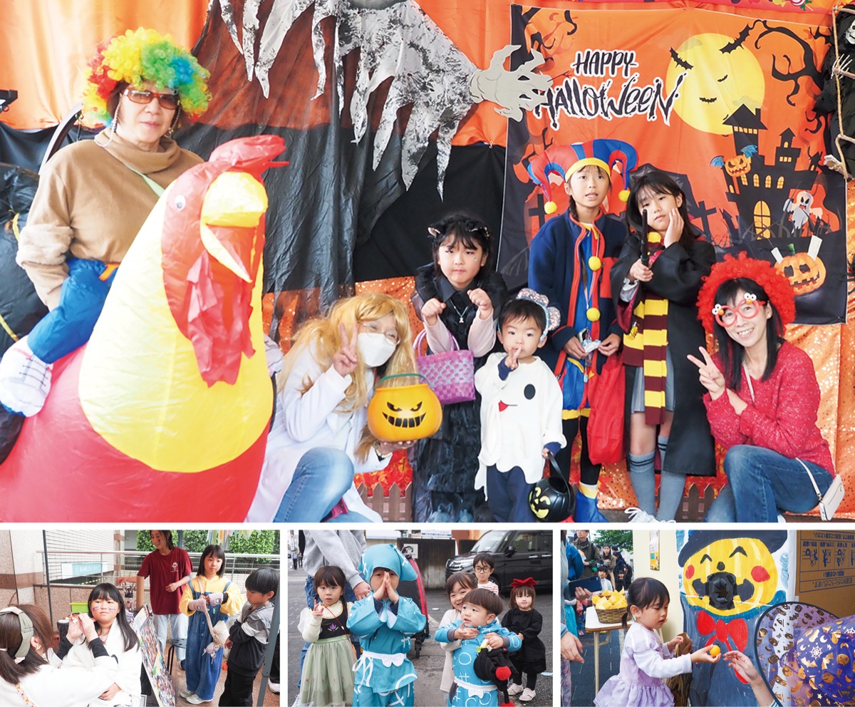 仮装で、ハイチーズ