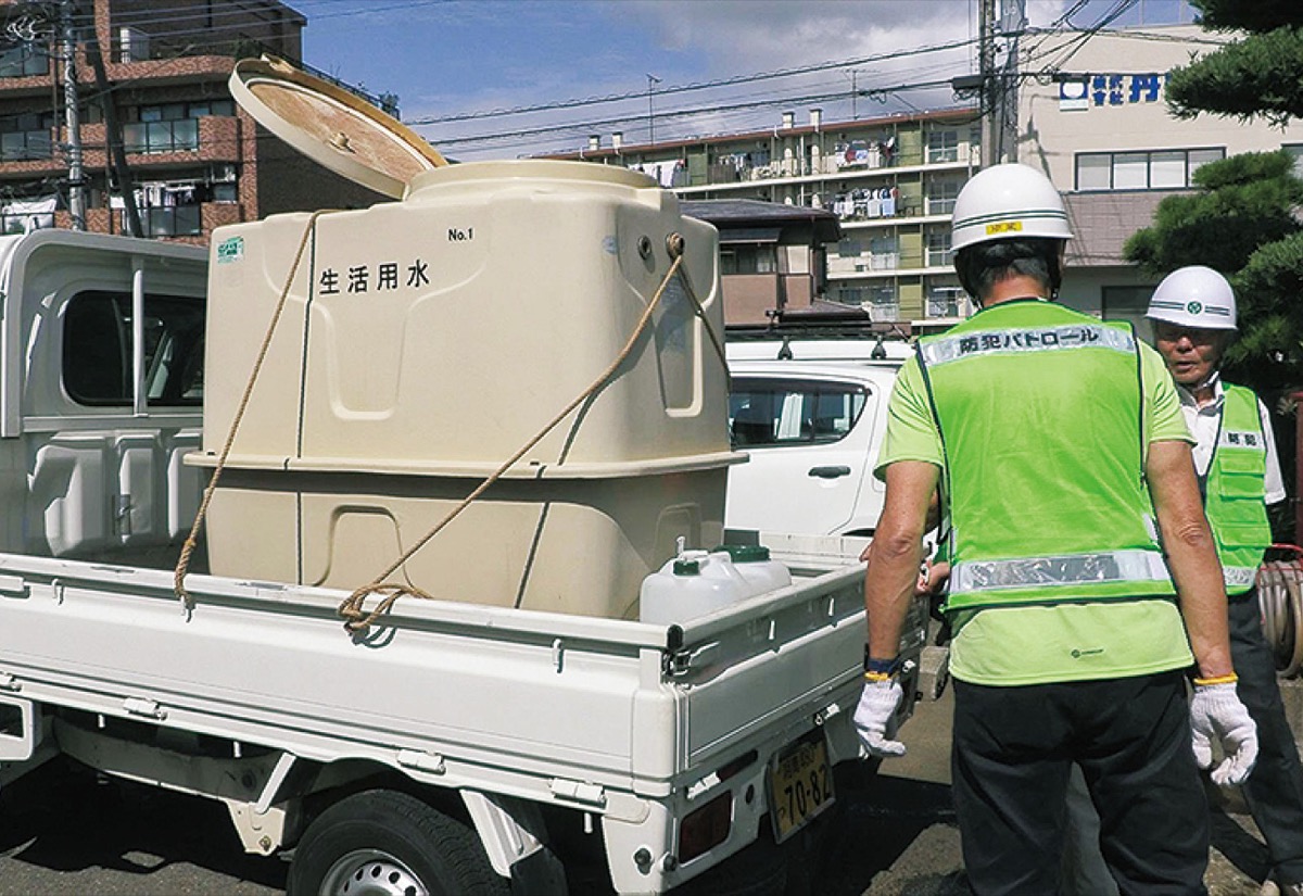 自治会と連携した防災訓練