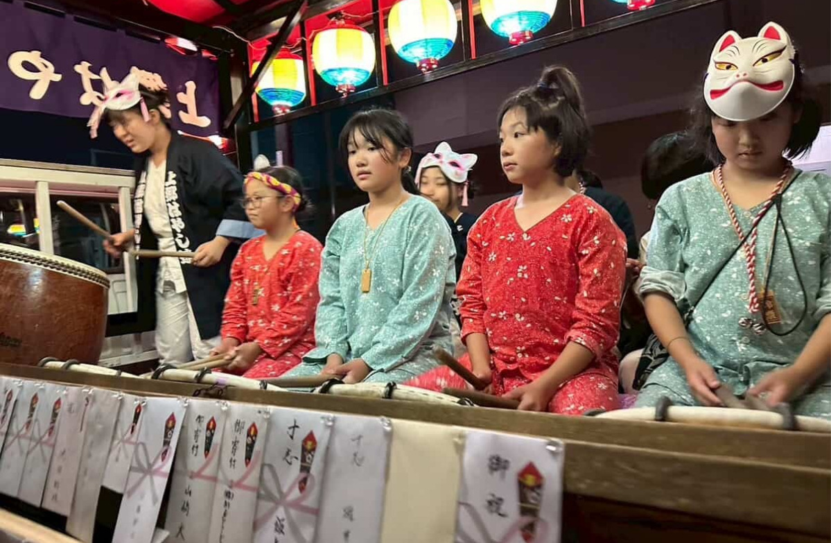 【4】有鹿神社例大祭 (上郷はやし連提供)     