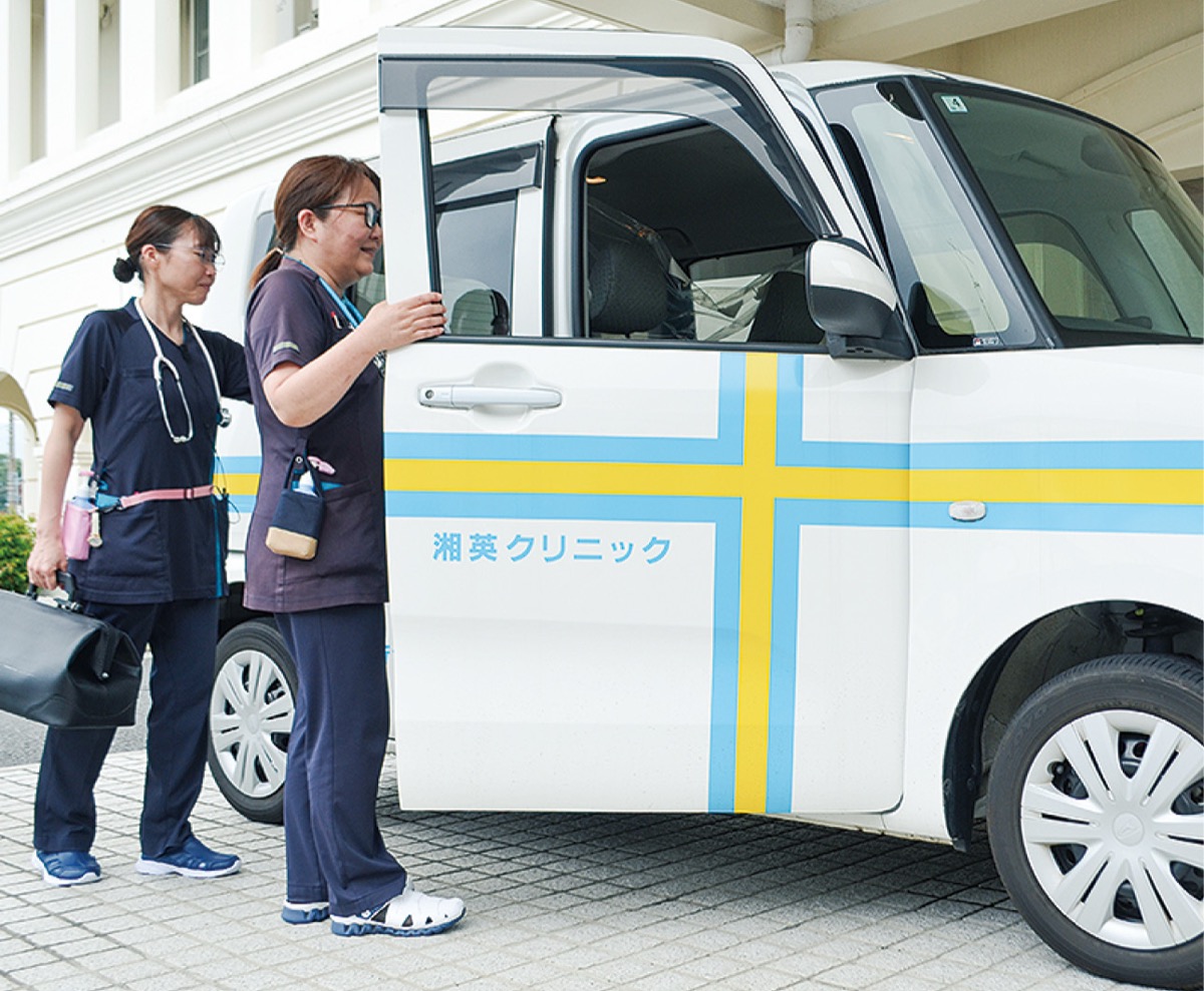 透析専門の看護師が自宅訪問 (写真3)